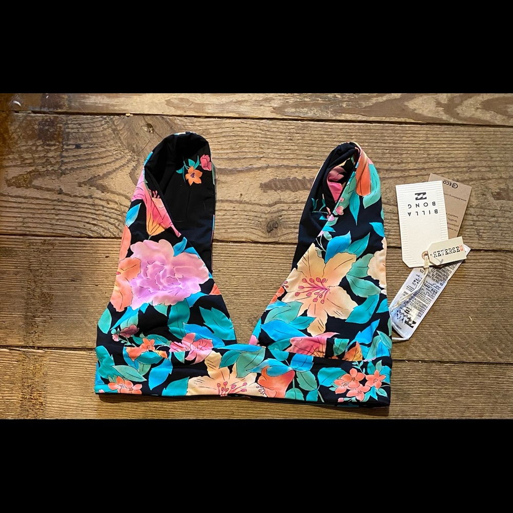 NWT Billabong Reversible Bikini Set